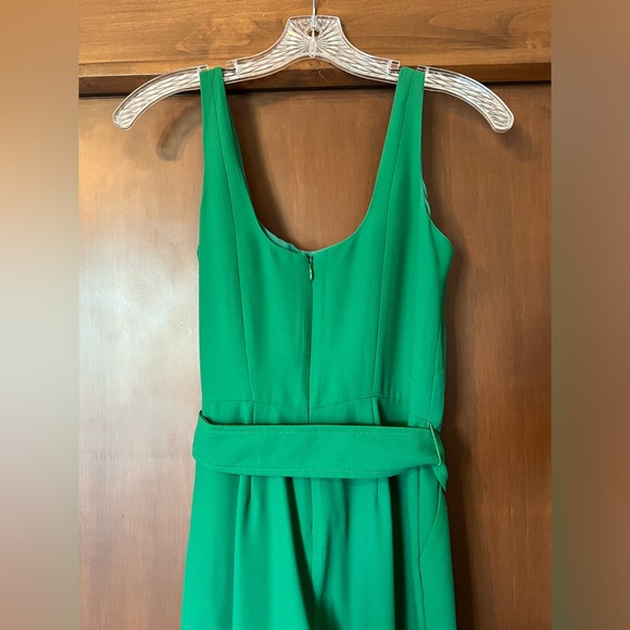 New Banana Republic “Kelly” Green Belted Scoop Neck Wide Leg Jumpsuit - Picture 11 of 15